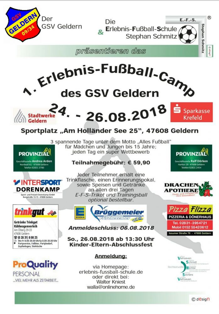 --> Fußball Camp 2018